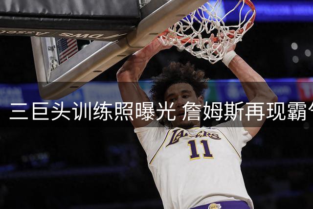 三巨头训练照曝光 詹姆斯再现霸气暴扣